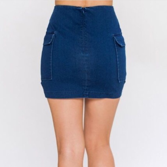 Francine Denim Skirt - Picture 6 of 8